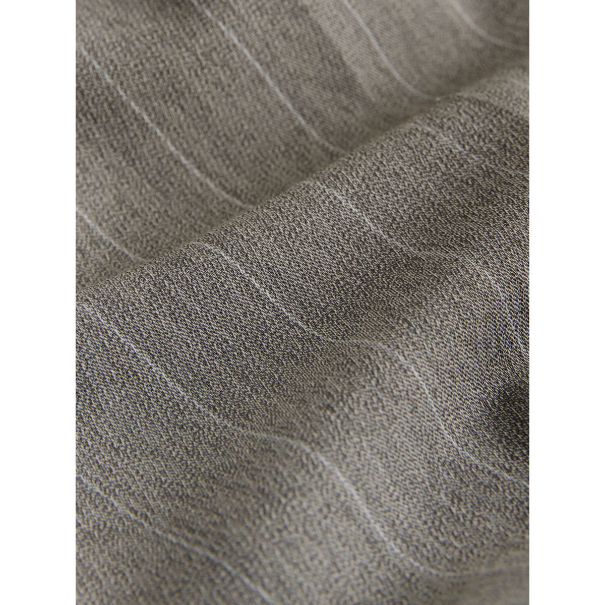 Pantalon de costume en laine à rayures naturel, NEXT
