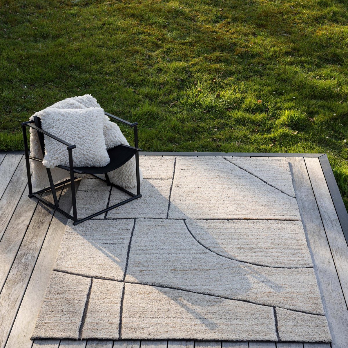 Plaid Noam neige, VIVARAISE