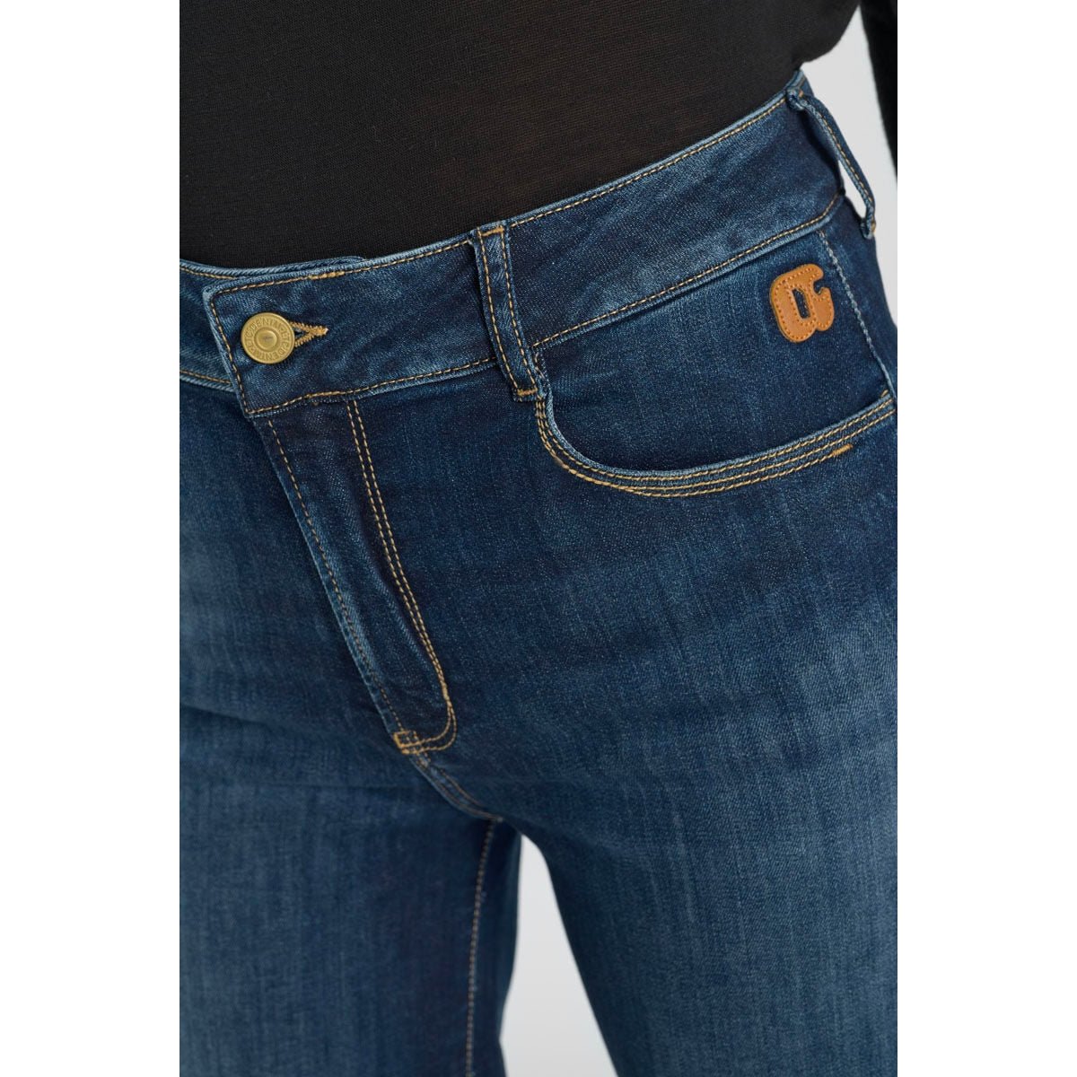 Jeans loose, large pulp wide leg , longueur 34 blue, LE TEMPS DES CERISES