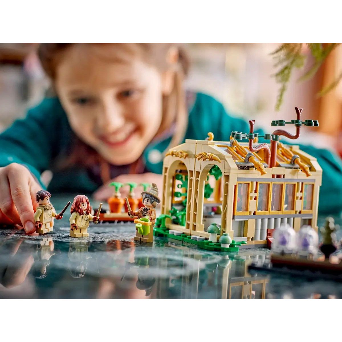 LEGO Harry Potter : Cours de Botanique au Château de Poudlard - 76445 multicolore, LEGO