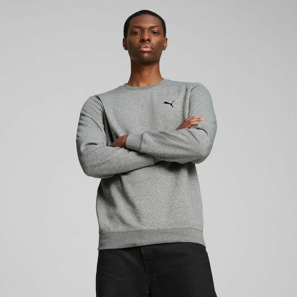 Essential Crew Neck Sweatshirt grey, PUMA