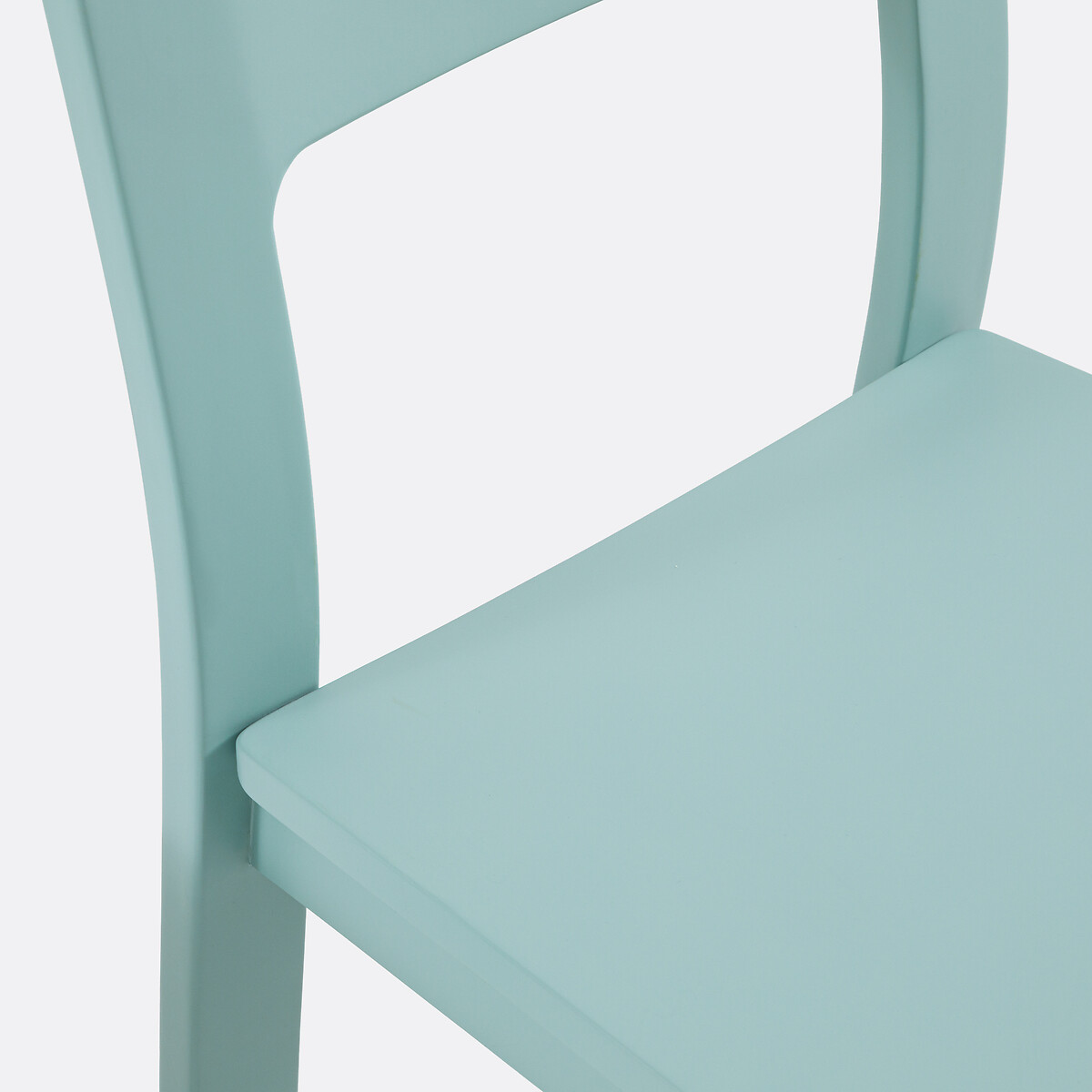 Chaise en bouleau massif teinté, Talet bleu, LA REDOUTE INTERIEURS