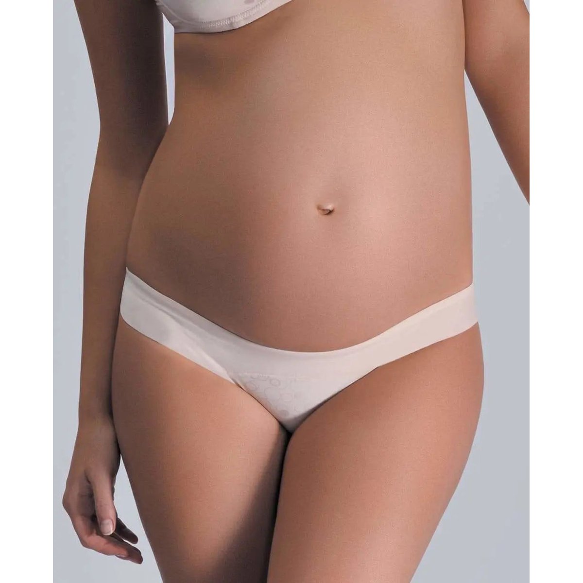 Culotte De Grossesse Taille Basse Gloss rose poudre, CACHE COEUR