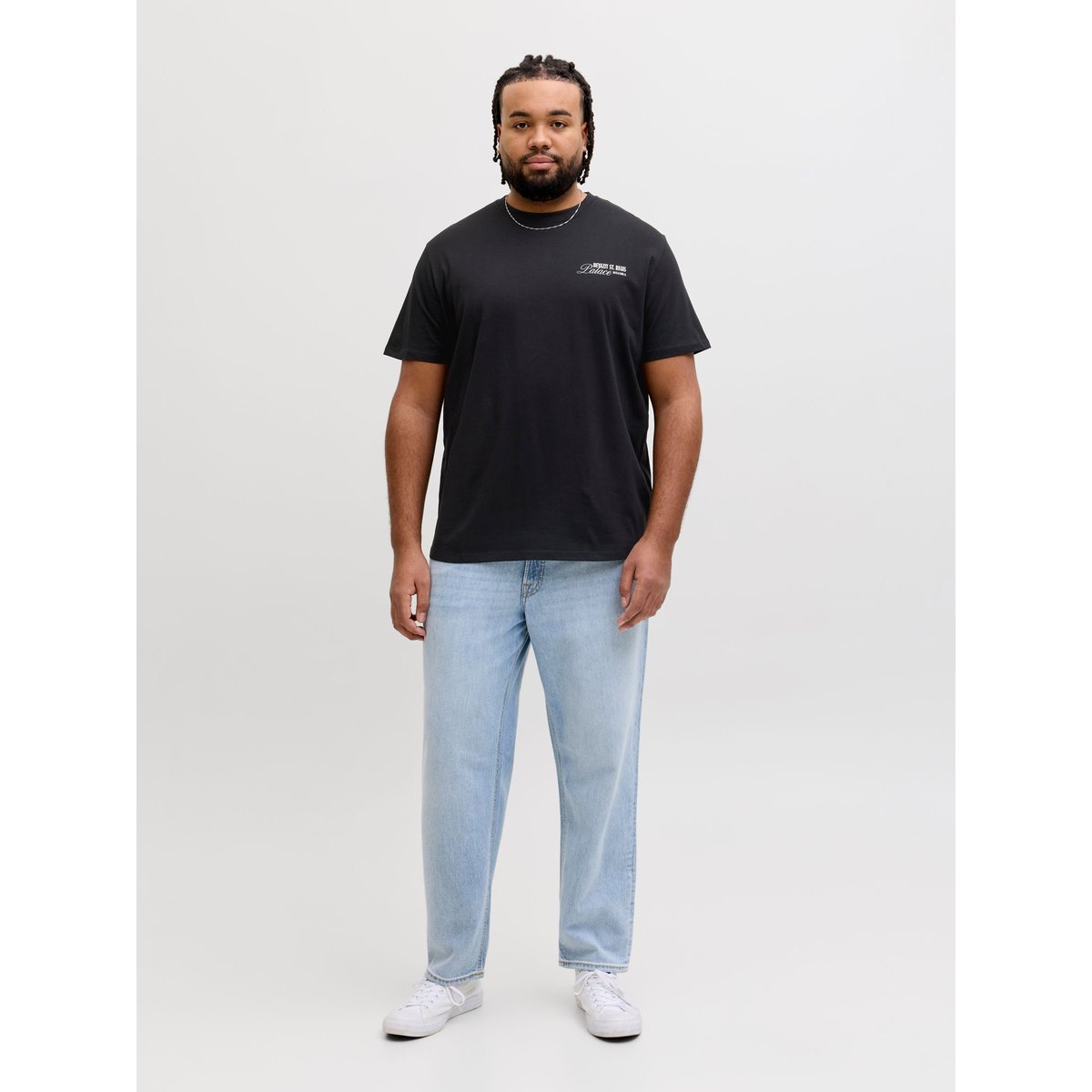 T-Shirt noire - black, JACK & JONES