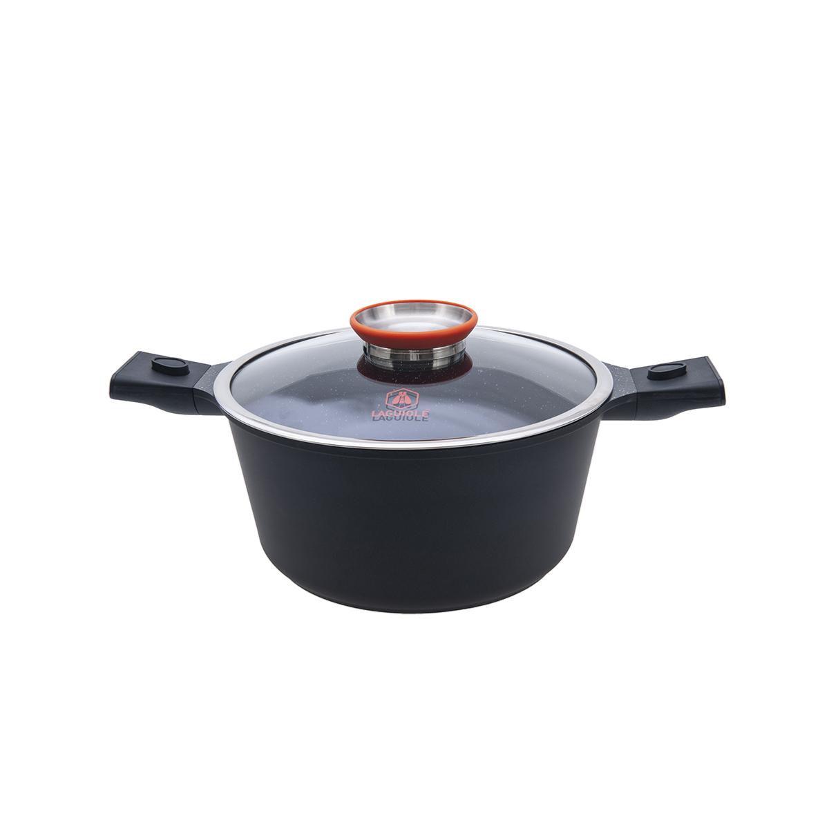 Set de 8 pièces 24cm amovible - "Alizée Minimax" couleur unique, LAGUIOLE CUISSON