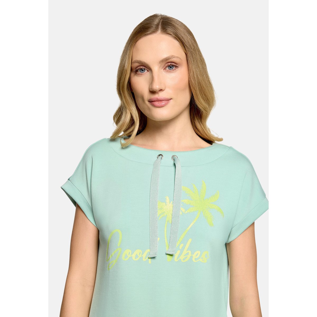 Sweat-shirt à impression patch mint/green, BETTY BARCLAY