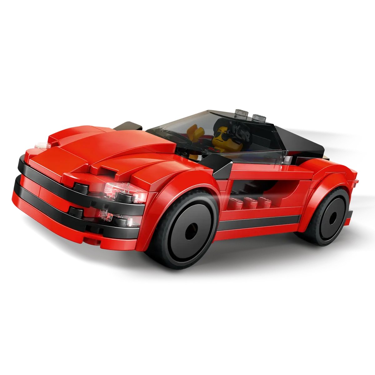 City La voiture de sport rouge multicolore, LEGO
