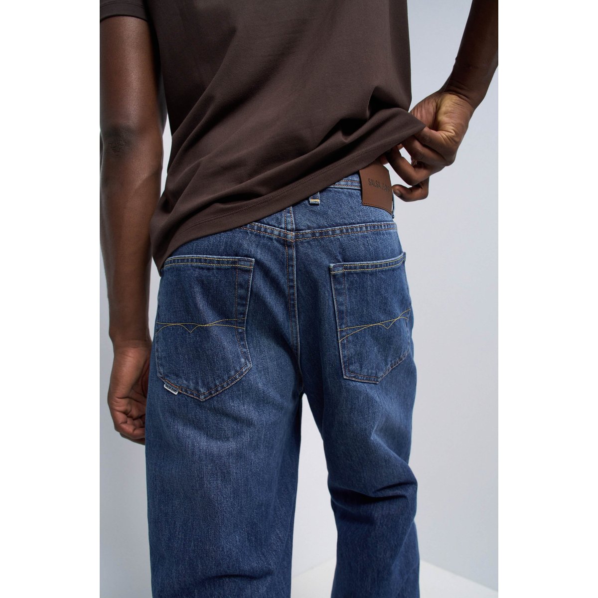 JEAN LOOSE FIT bleu denim, SALSA JEANS