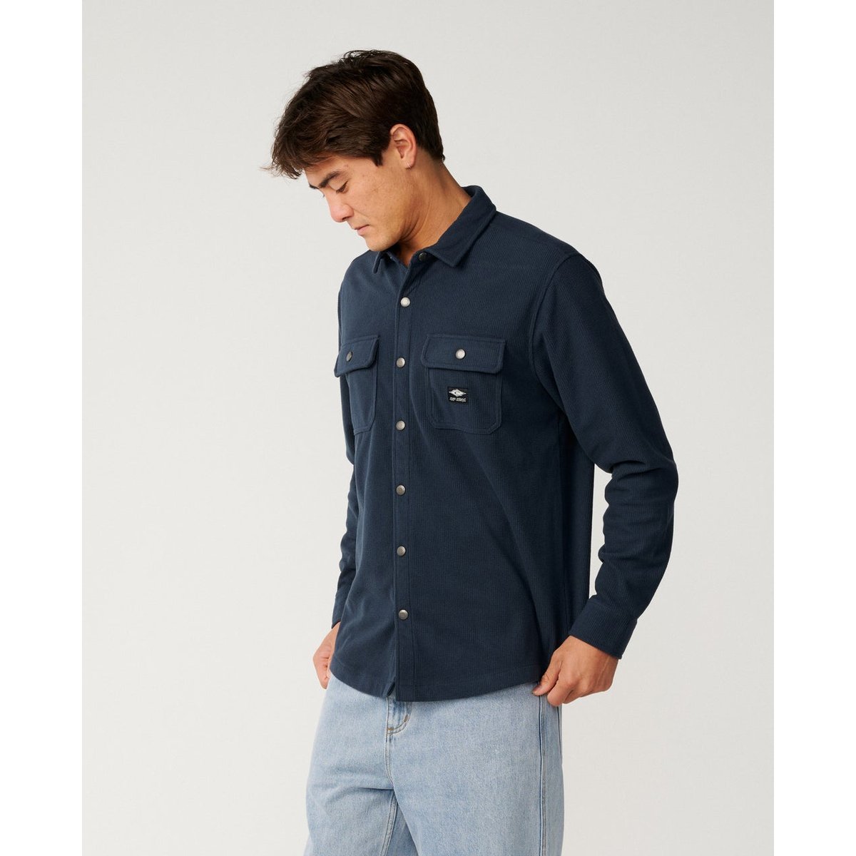 Chemise chaude SESSIONS dark navy, RIP CURL