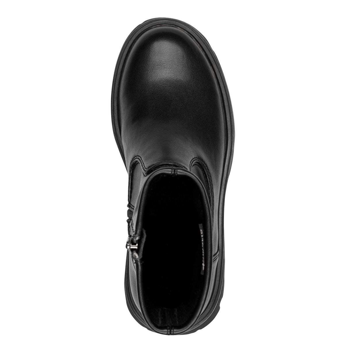 Bottine talon bloc noir, TAMARIS