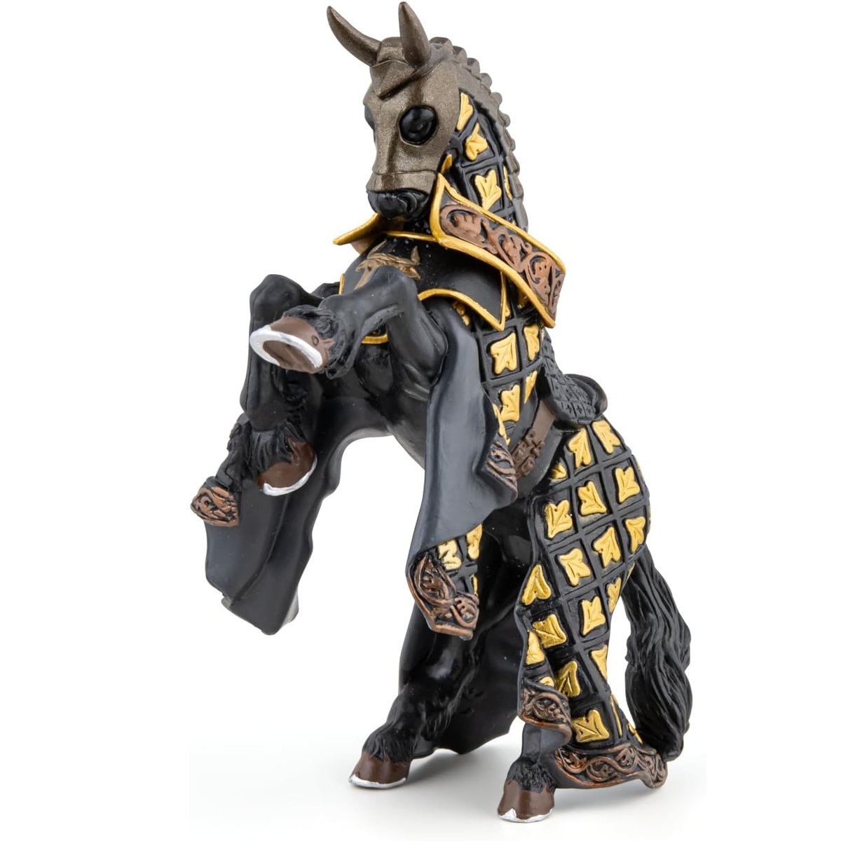 Cheval du maître cimier taureau noir, PAPO
