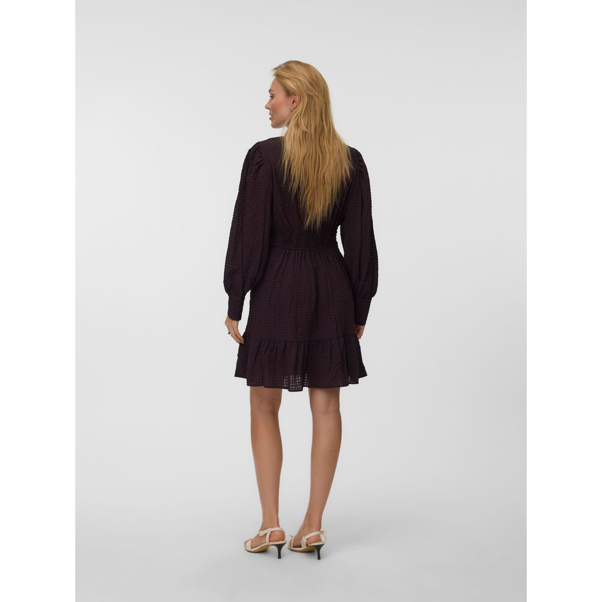 Robe marron - chocolate torte, VERO MODA