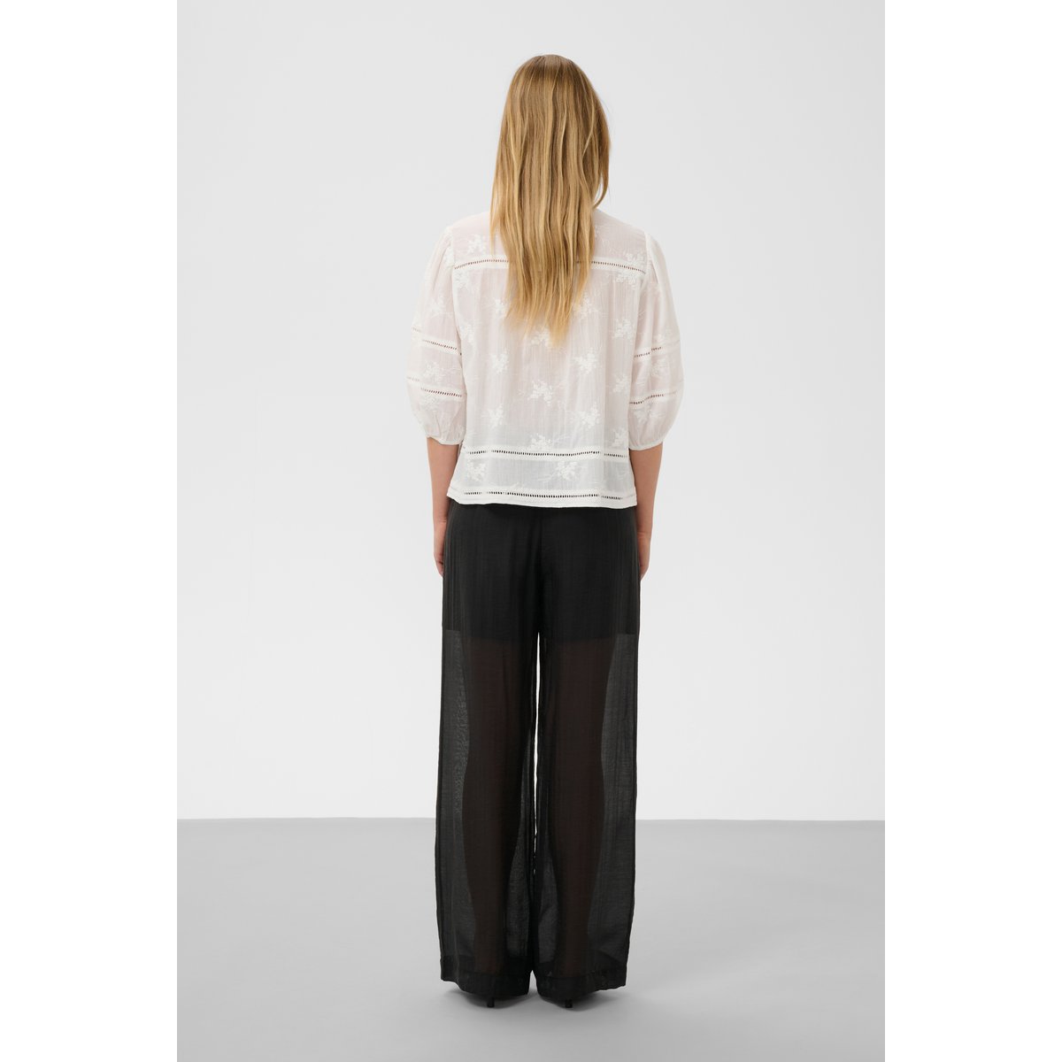 Chemise à manches longues blanc broken white, SOAKED IN LUXURY