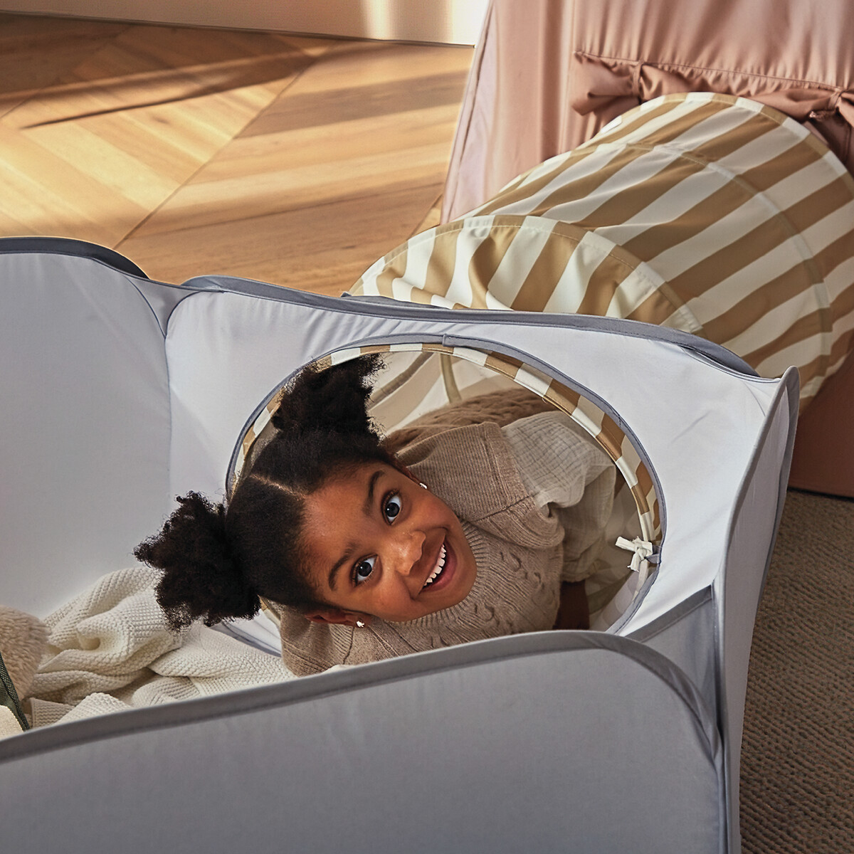 Pop Up 3-Piece Play Set pink/blue, CUDDLECO