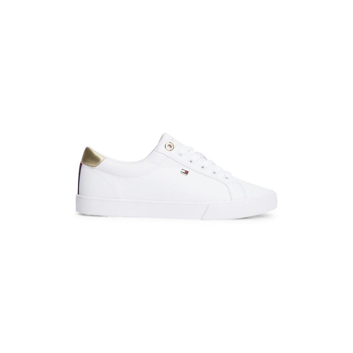 Tennis IM SNEAKER blanc/doré, TOMMY JEANS