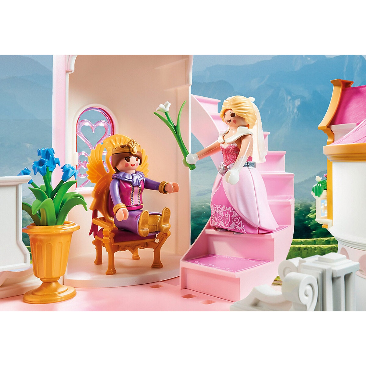 Grand palais de princesse multicolore, PLAYMOBIL