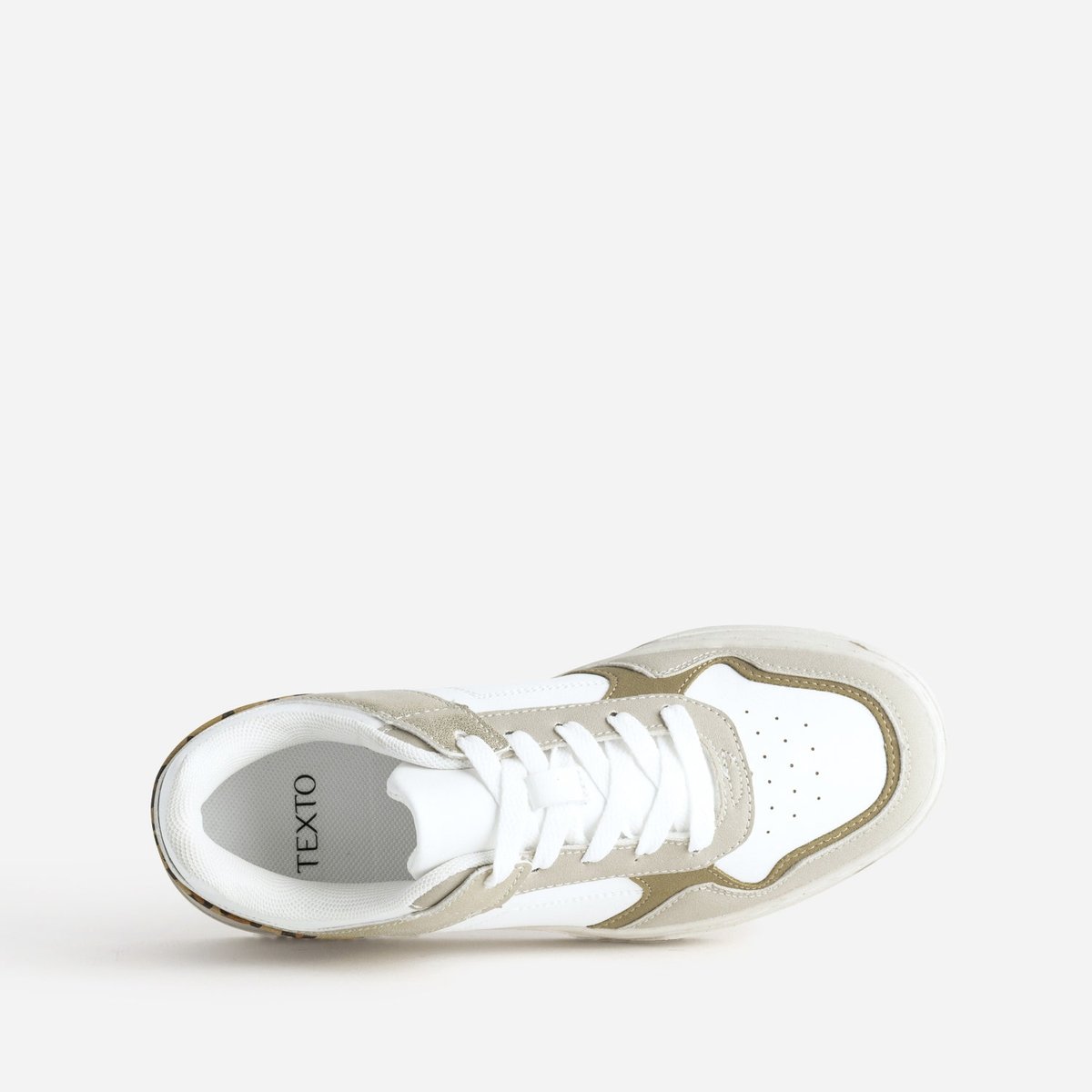 Basket POLINNA blanc, TEXTO