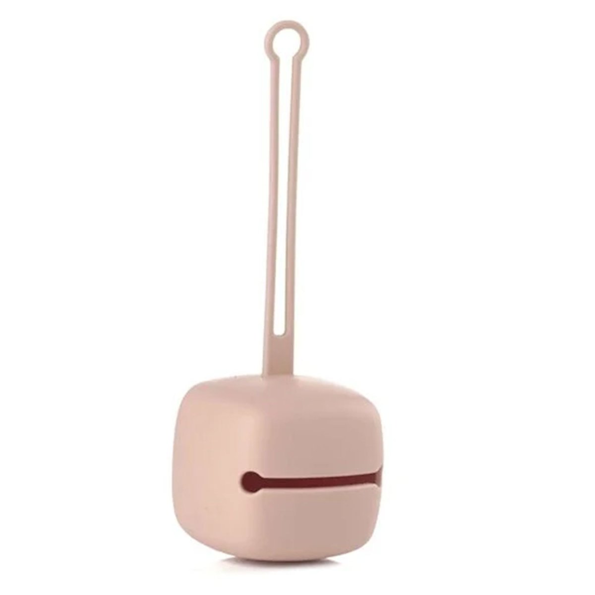 Boîte à tétines silicone rose pale, JANE