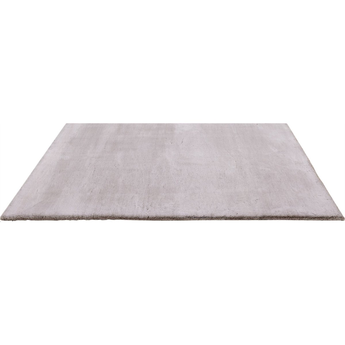 Tapis shaggy en laine, Rectangulaire gris polaire nuancé clair et moyen, ARTE ESPINA