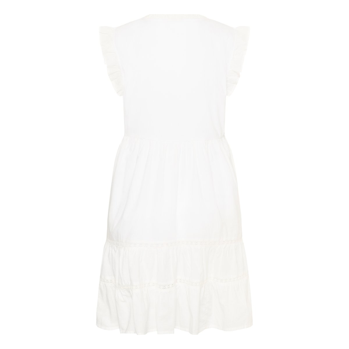 Robe blanc chalk, KAFFE