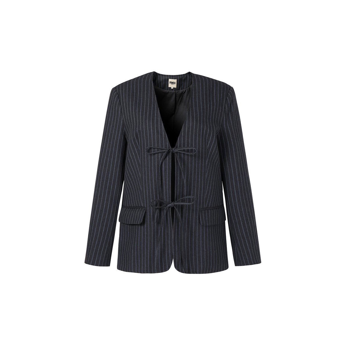 Blazer en coton GRISETTE gris, FRNCH