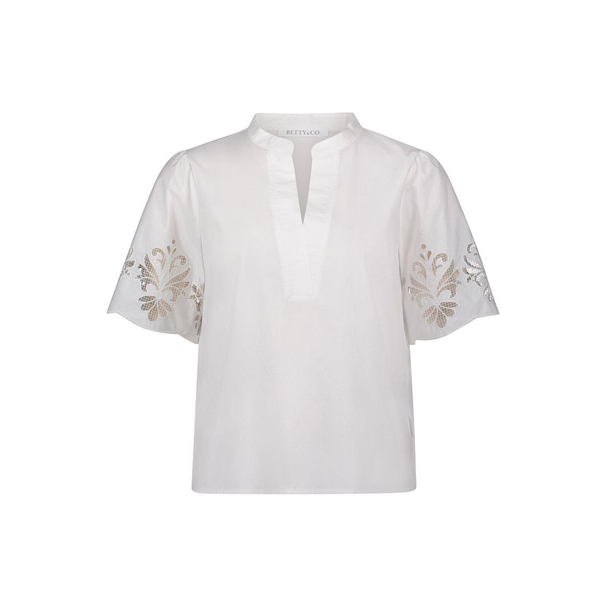 Tunique à broderies blanc, BETTY & CO