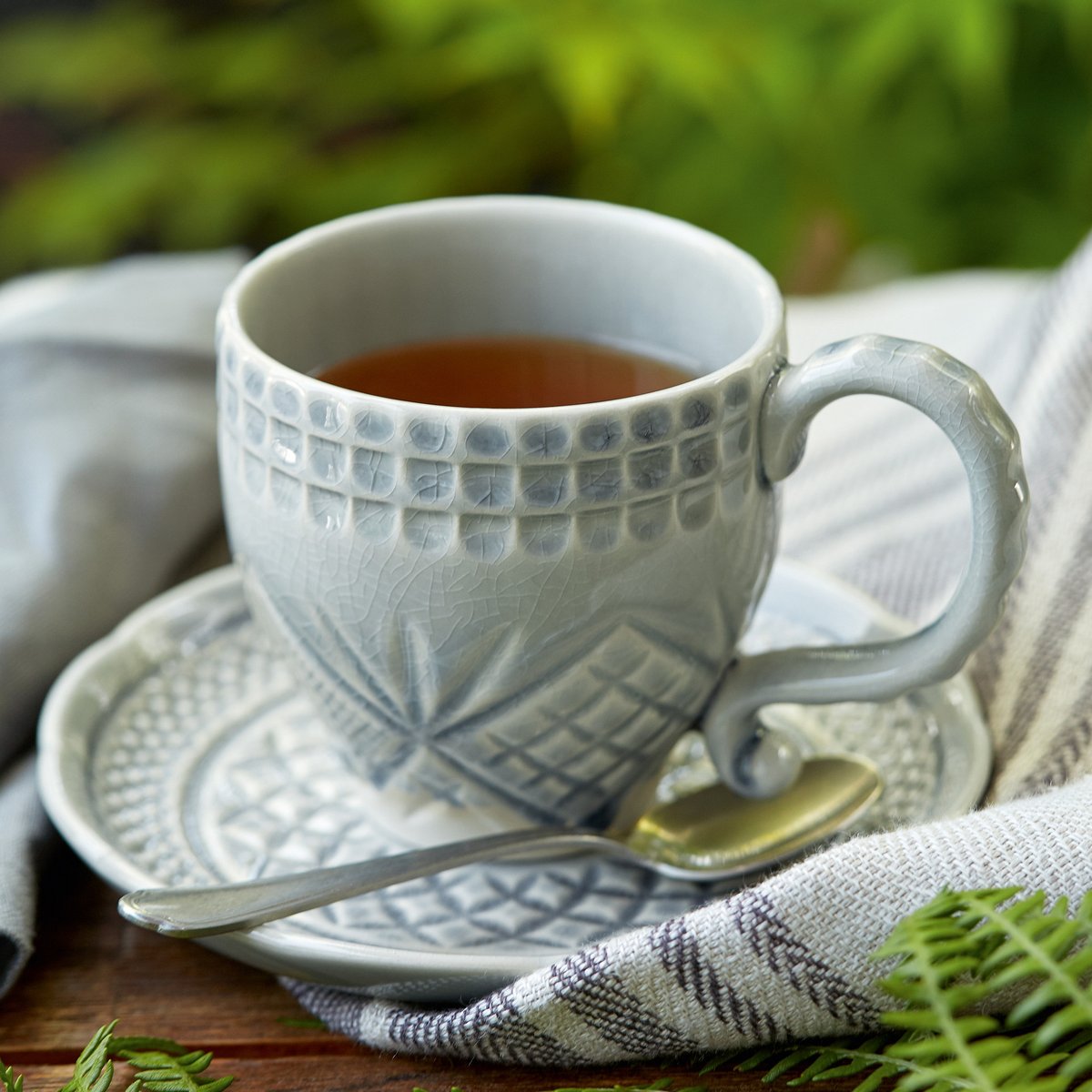 Tasse 0.29 L CRISTAL gris craquelée, COSTA NOVA