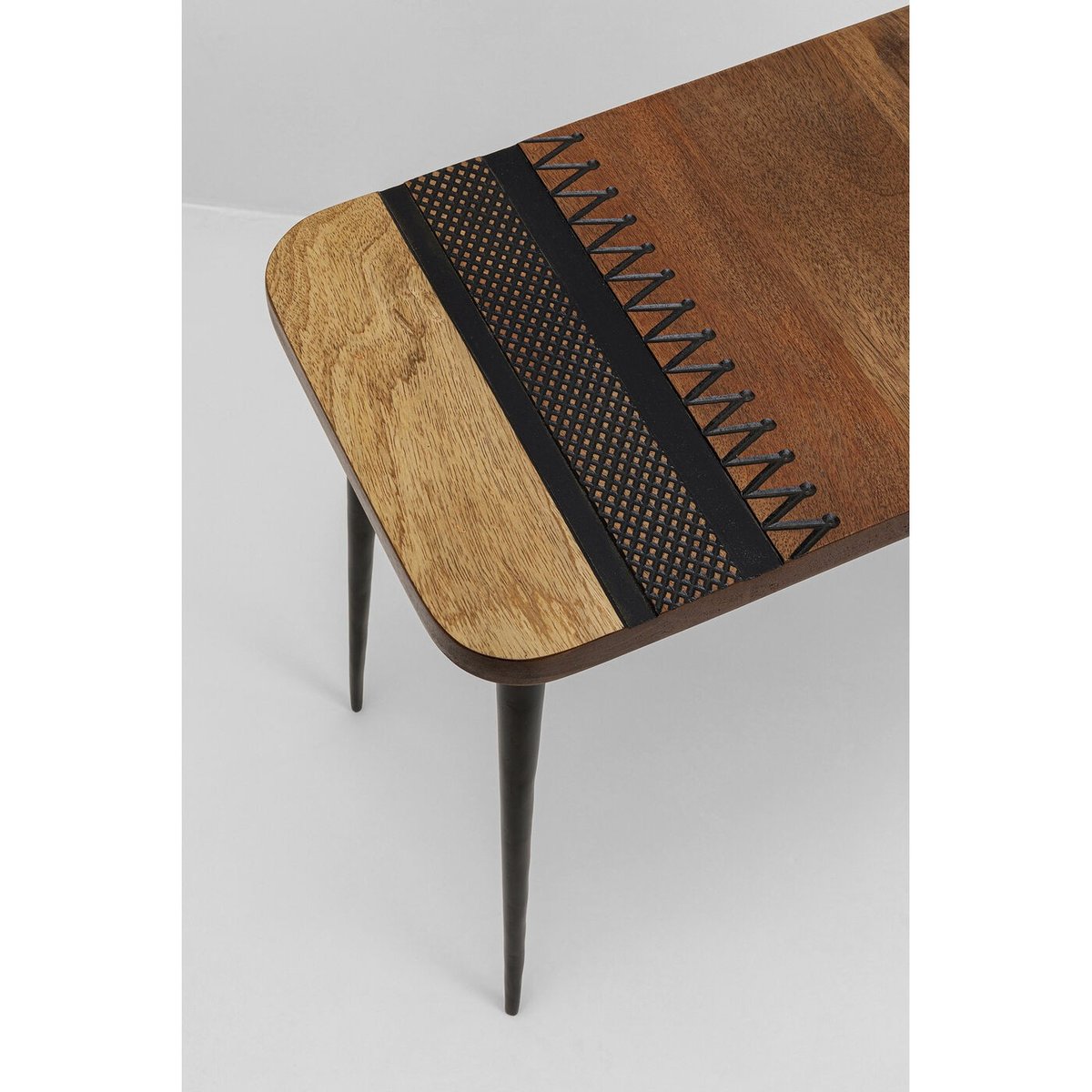 Table d'appoint ethnique rectangle en manguier, MEDINA bois, KARE DESIGN