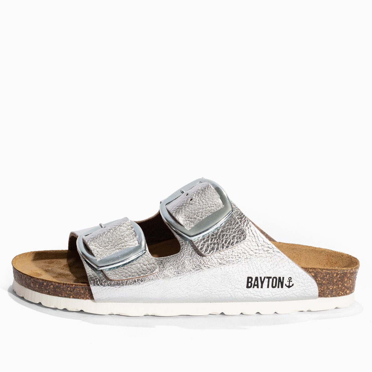 Sandales ALICANTE argent, BAYTON