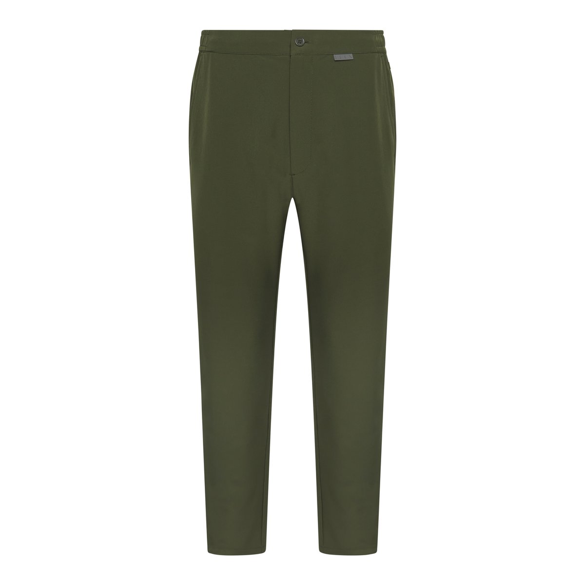 Pantalon de sport homme Ebro séchage rapide toucher doux vert kaki feuille, BORN
