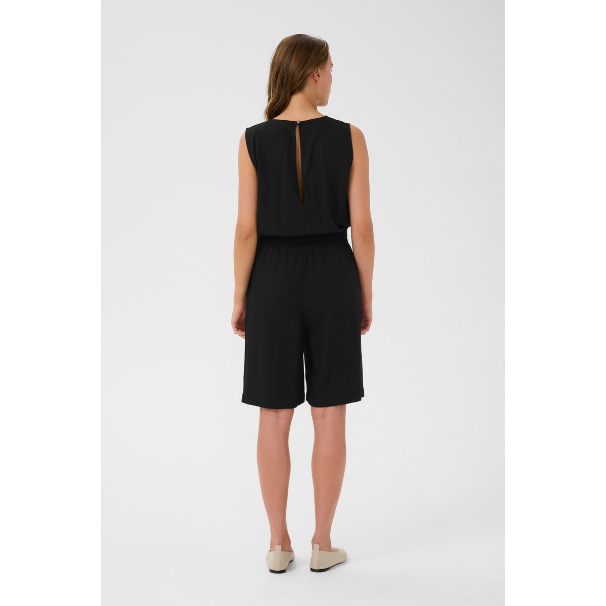 Jumpsuit noir black deep, KAFFE