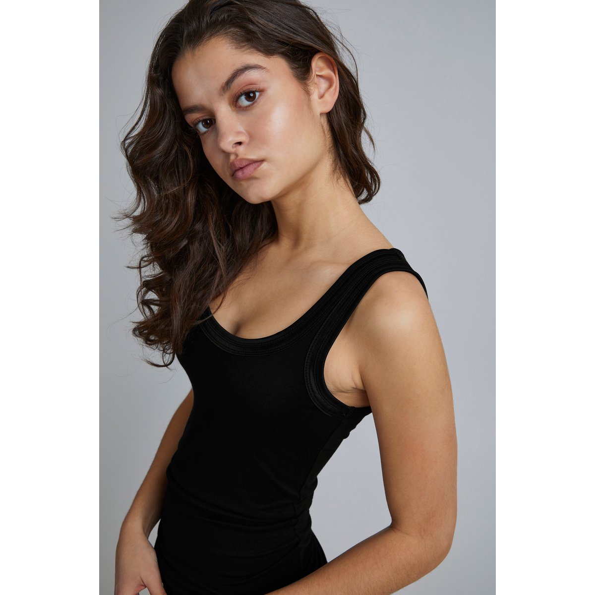 Sleeveless noir black, ICHI