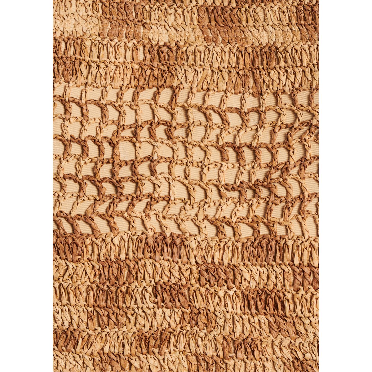 Sac cabas en raphia naturel, LA FEE MARABOUTEE
