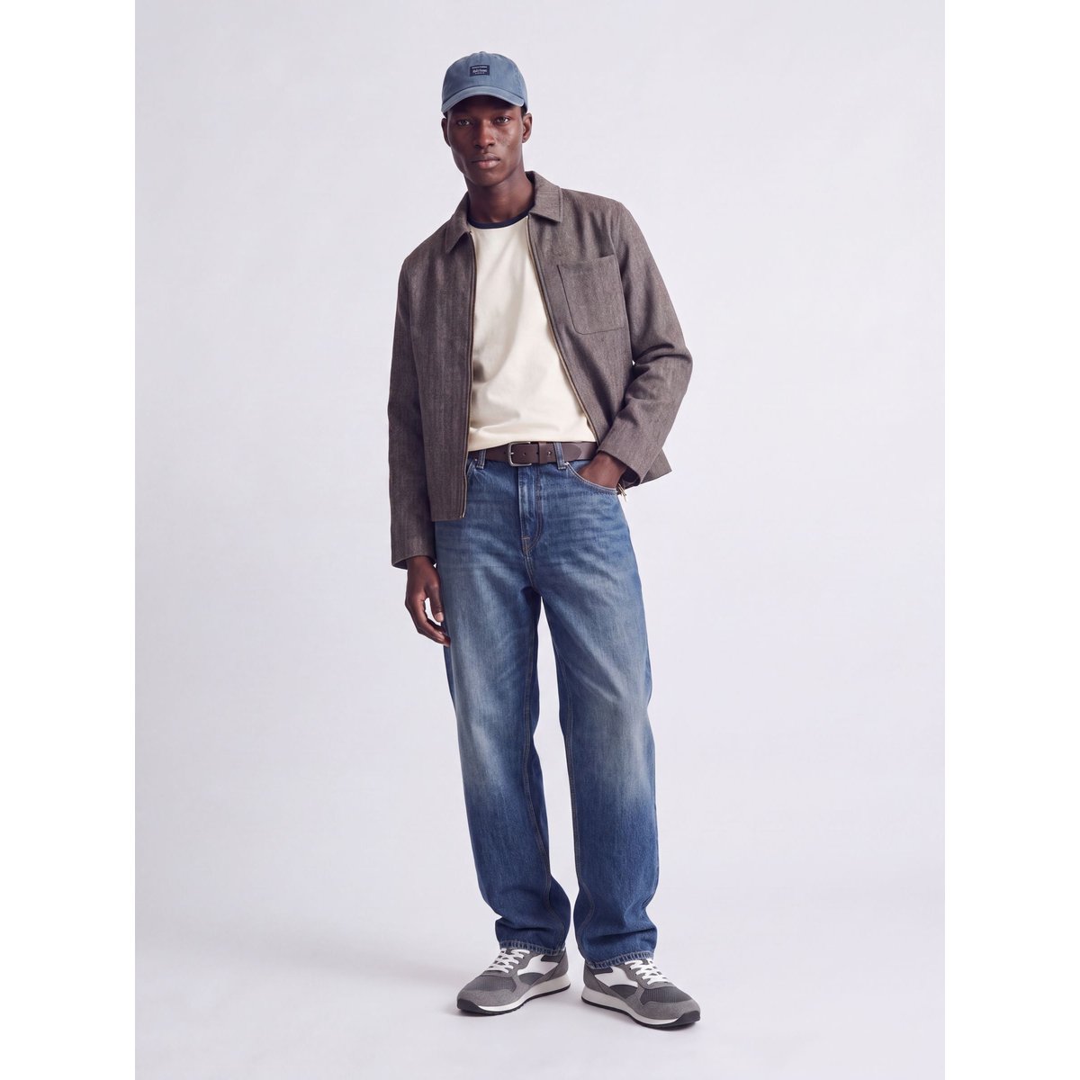 Jean Baggy Fit blue denim, JACK & JONES