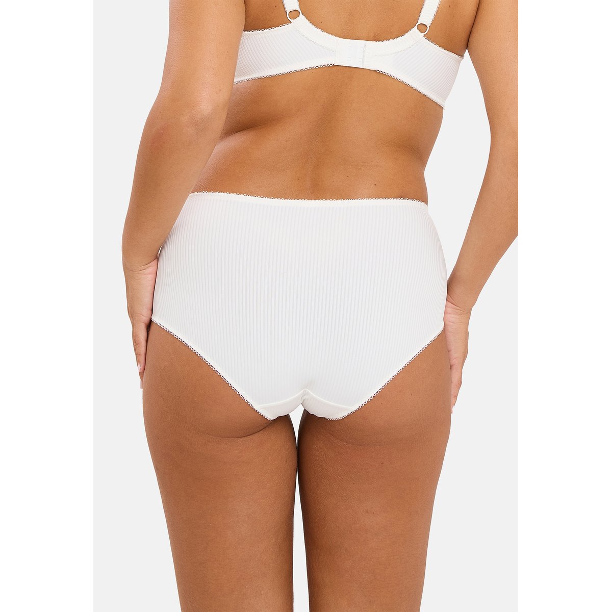 Culotte taille medium ROSA FANTAISIE noir/imprimé fleurs, SANS COMPLEXE