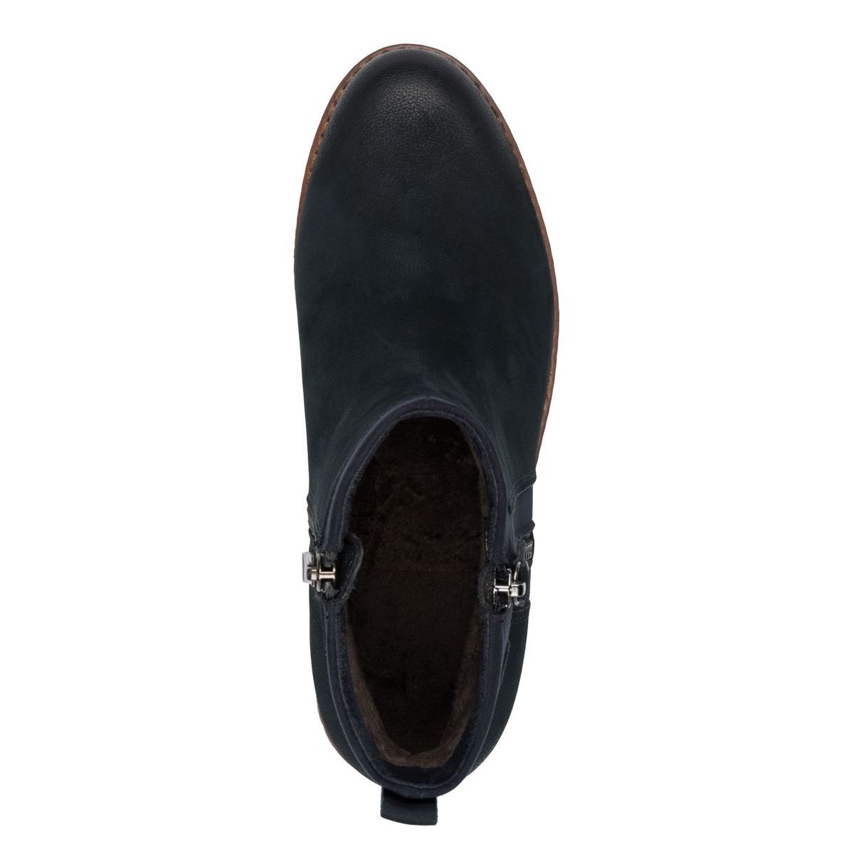 Bottine talon bloc bleu marine, MARCO TOZZI