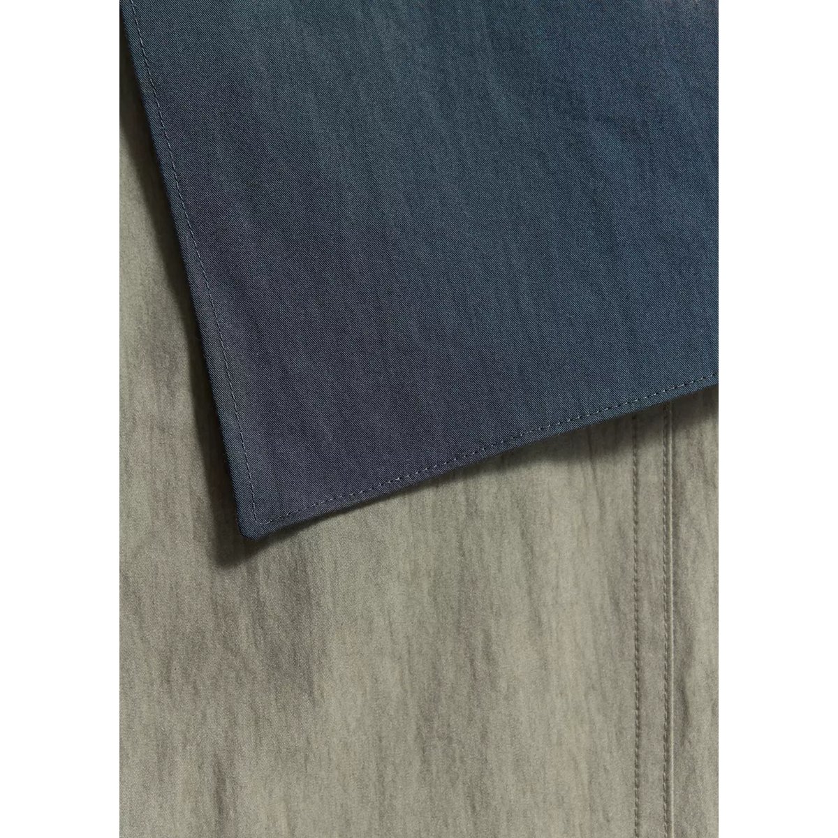 Pantalon avec lien à nouer superposé gris, MANGO