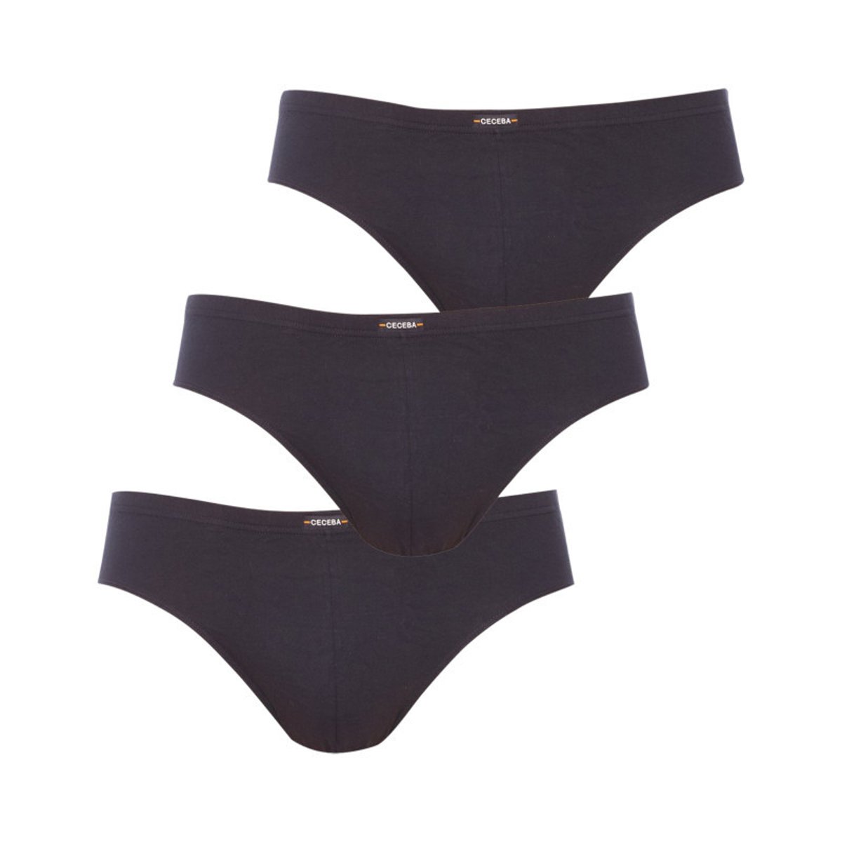 Pack de 3 slips Ceceba noir noir, CECEBA