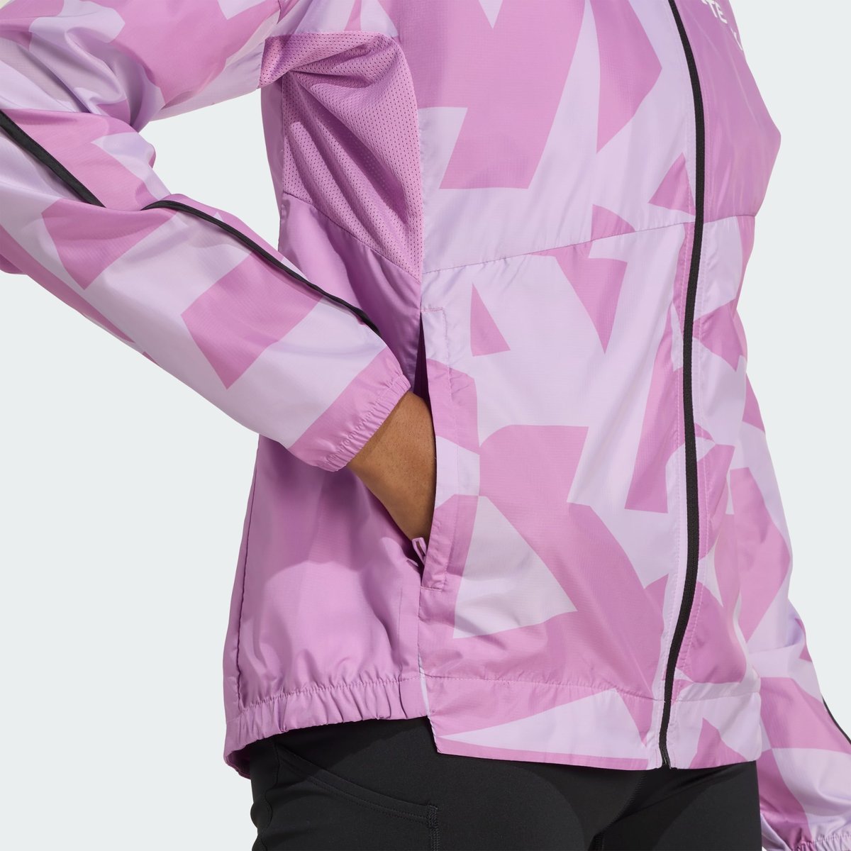 Coupe-Vent Imprimé Terrex Multi Coupe-Vent Imprimé Terrex Multi preloved purple / powder plum, adidas Performance