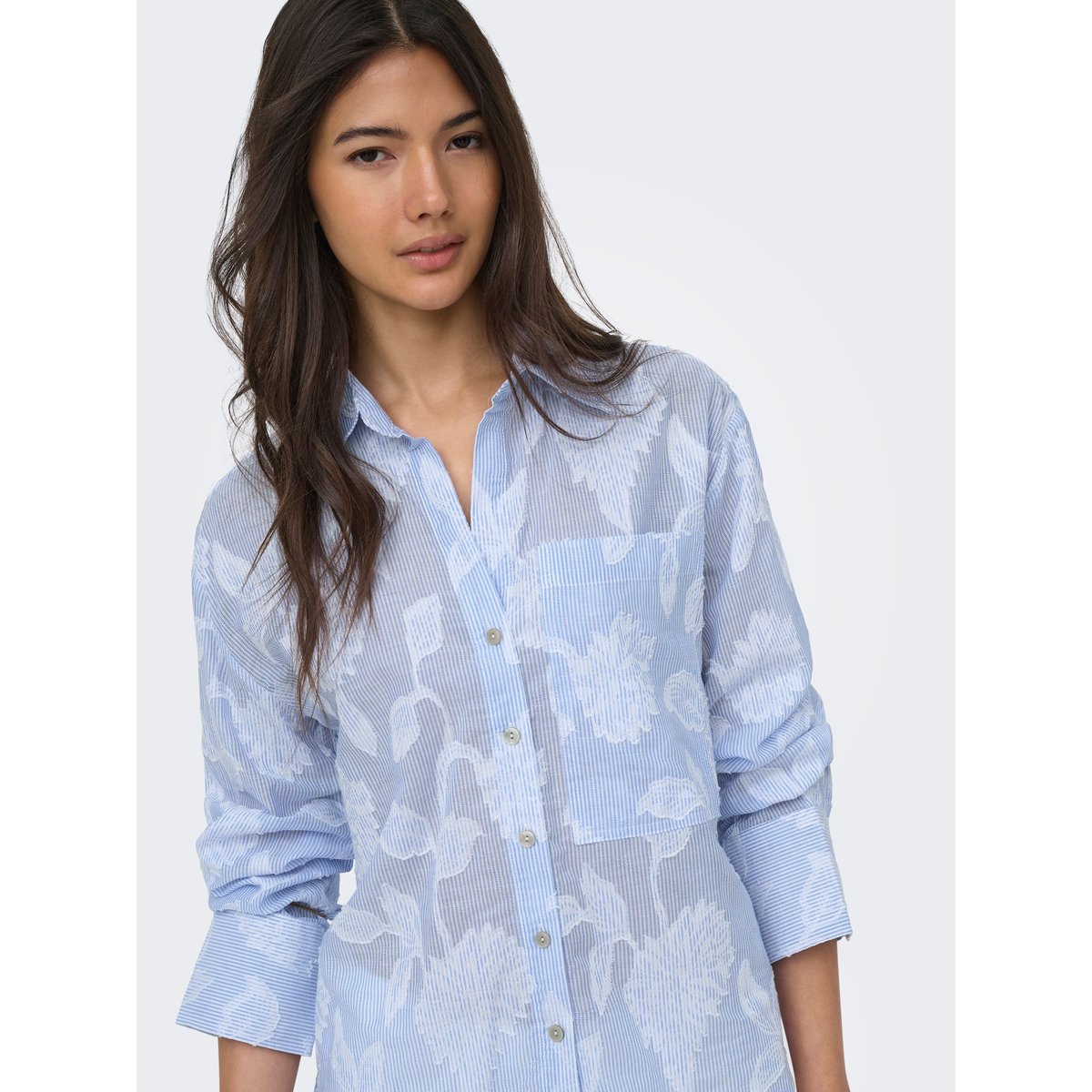 Chemise bleue - blue bonnet 1, ONLY