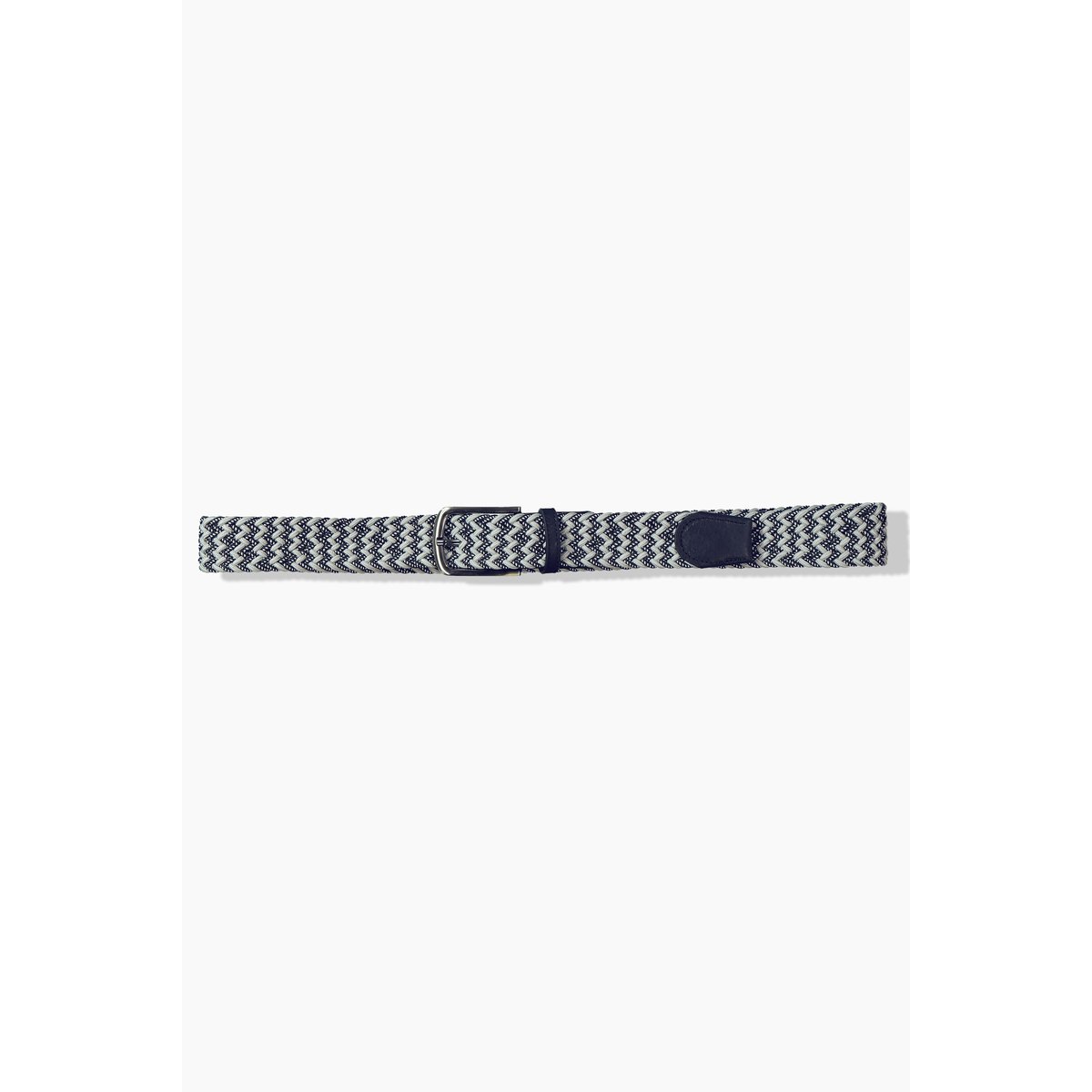 Ceinture en stretch, aspect tressé marine, ULLA POPKEN