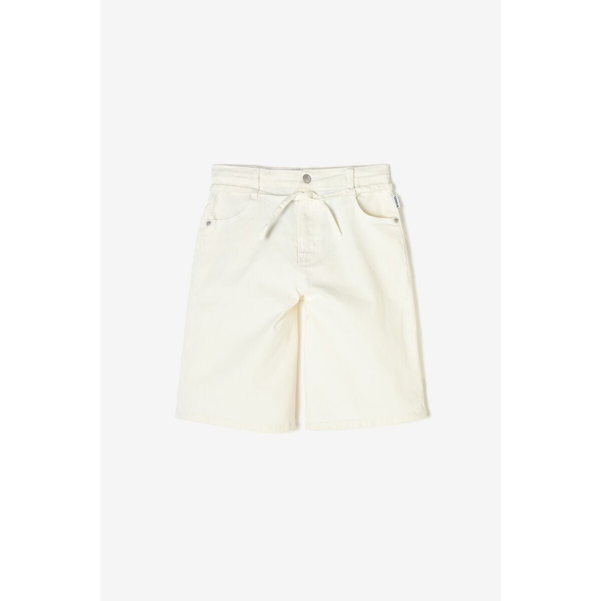 Short en jeans CARPUGI white, LE TEMPS DES CERISES