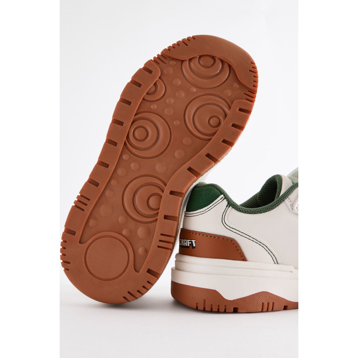 Baskets à lacets élastiques minecraft naturel, NEXT