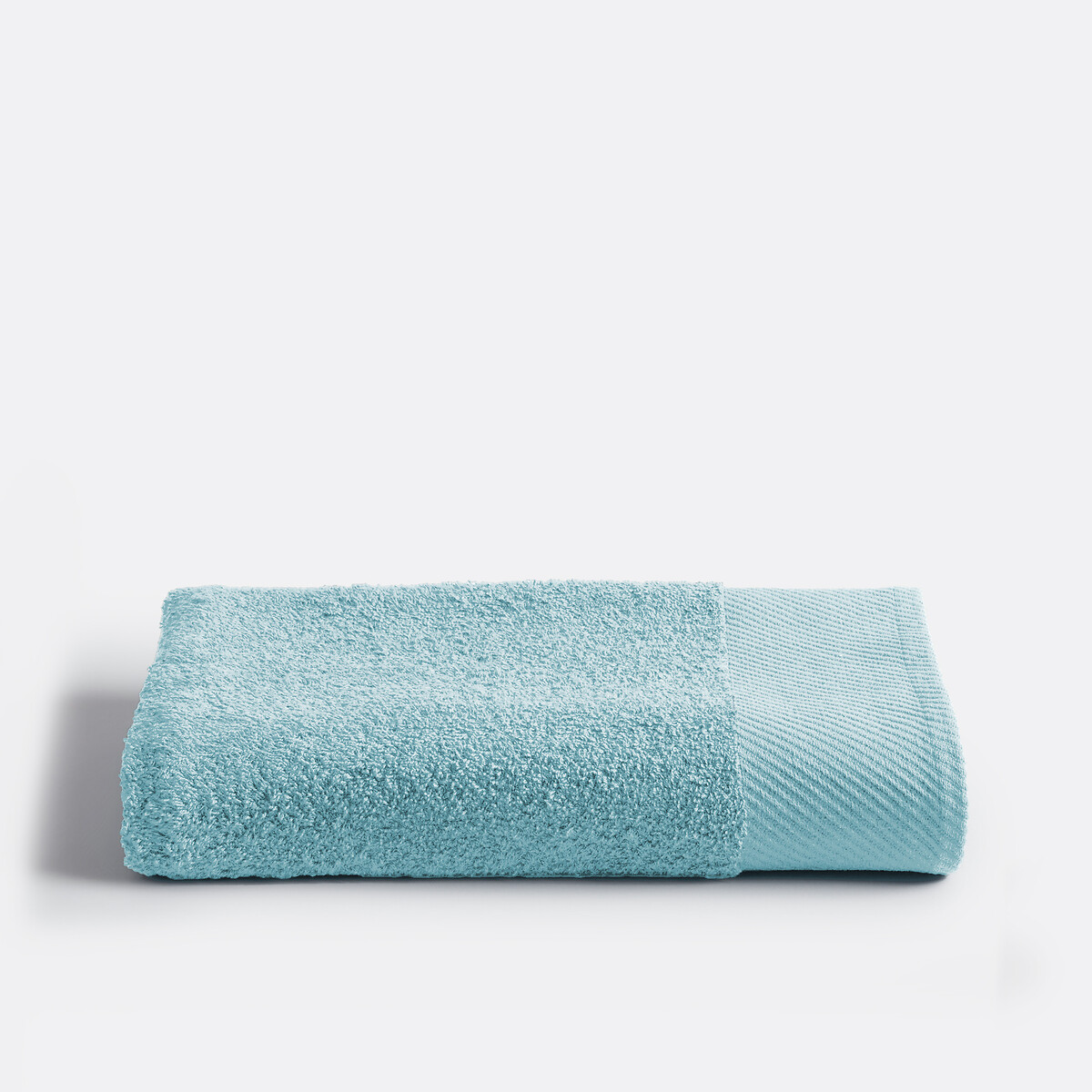 Toalha de banho grande lisa 500 g/m², Scenario azul-acinzentado, LA REDOUTE INTERIEURS