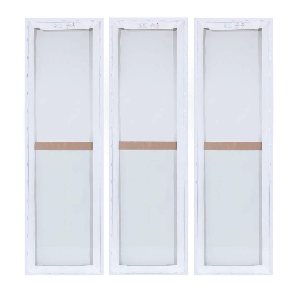Triptyque Sur Toile Phare Cap Ferret 90x97 Cm MER multicolore-toile, CEANOTHE