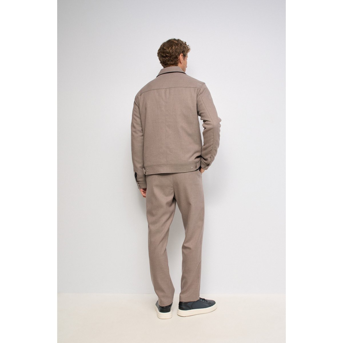 BLOUSON AVEC LAINE beige, SALSA JEANS