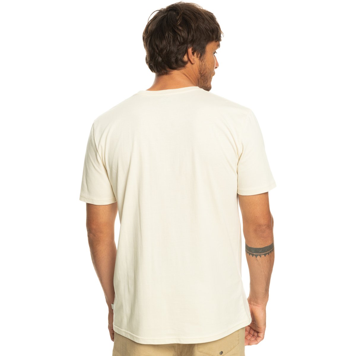 T-shirt avec poche SURFADELICA STRIPE blanc birch, QUIKSILVER