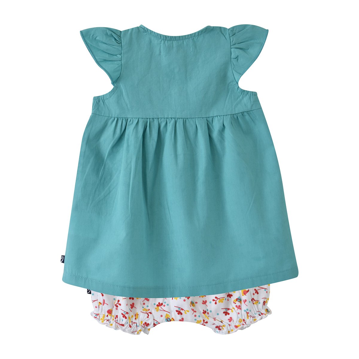 Robe + bloomer bebe elyna bleu, SUCRE D'ORGE