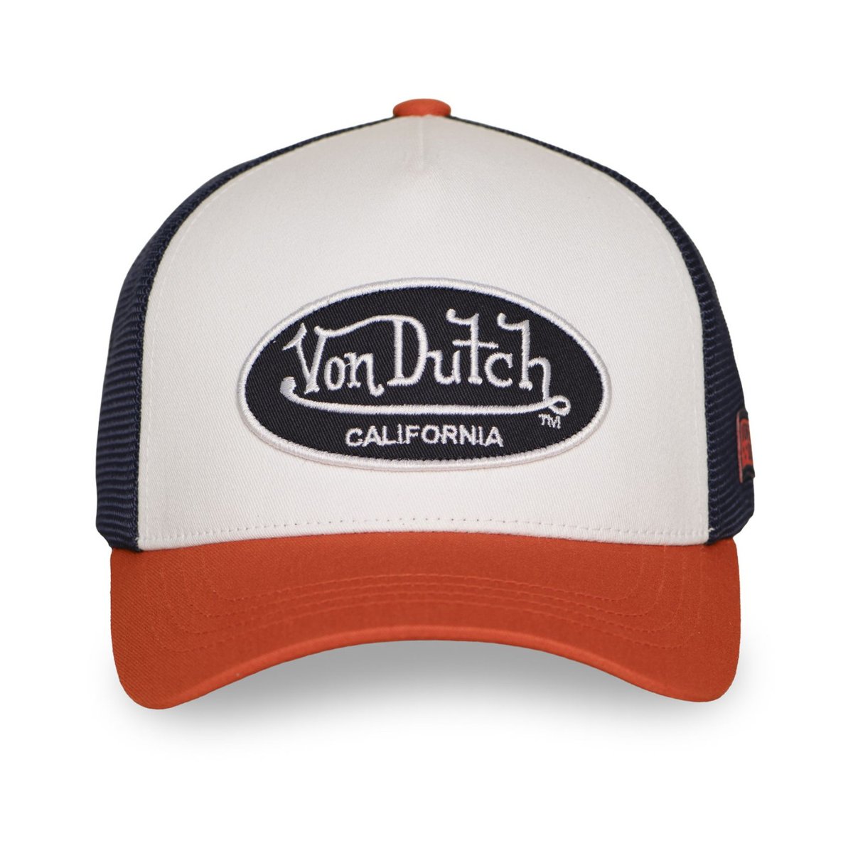 Casquette trucker LOFb bleu/blanc/rouge, VON DUTCH