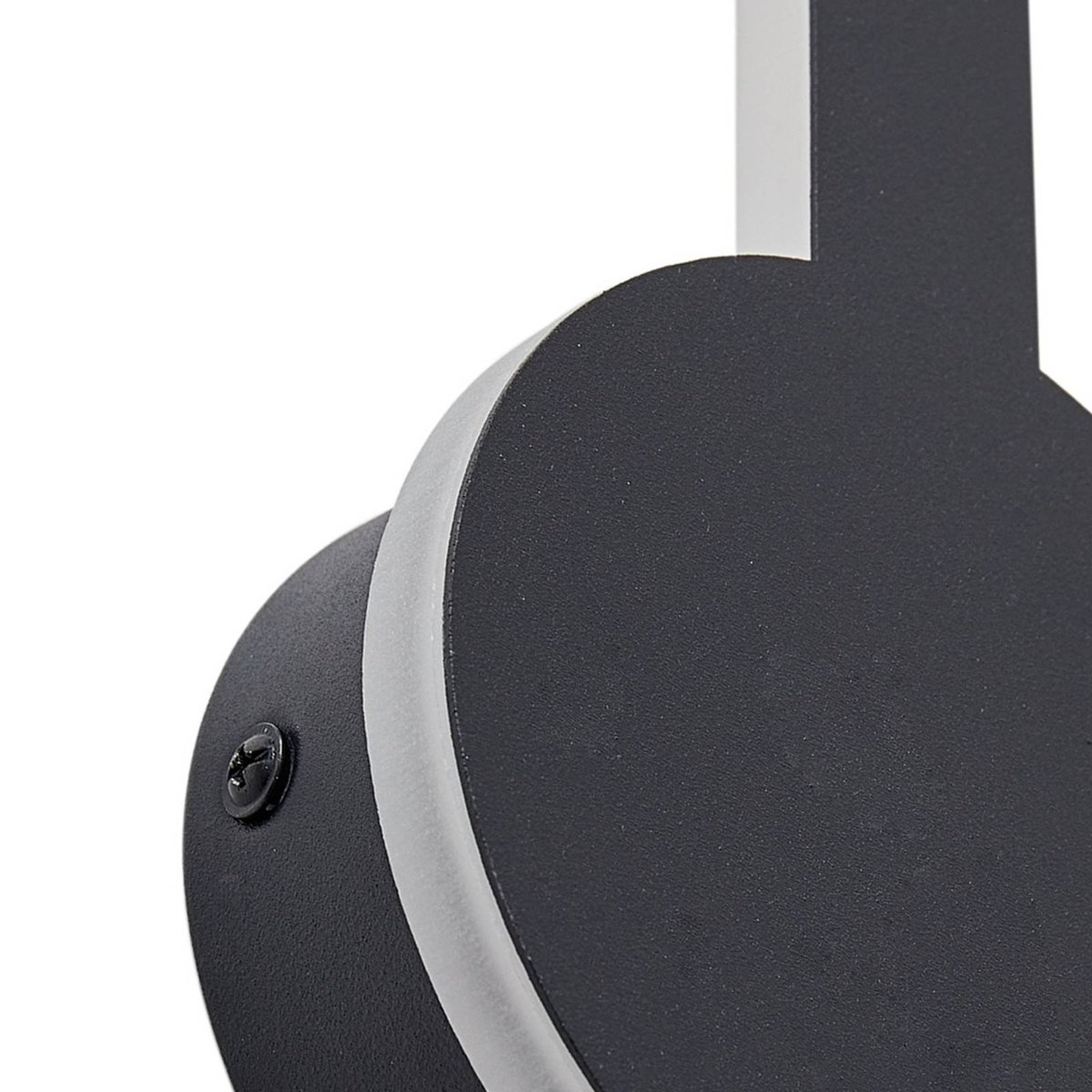 Applique moderneLED, Borian noir, LINDBY